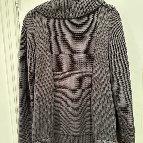 Vince Double Breasted Shawl Collar Cardigan Sweater size M - Picture 3 of 6